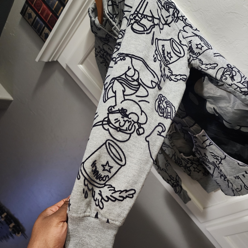 Graphic Gray Performance Jacket - image 3